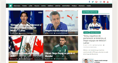 Desktop Screenshot of futbolpasion.mx